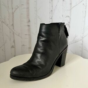 Black Heeled Ankle Booties